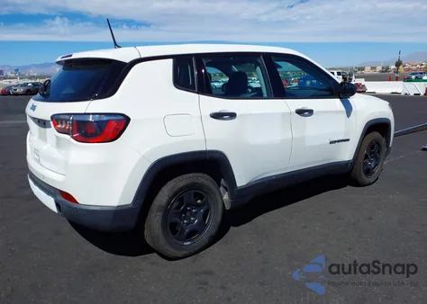 2018 Jeep Compass Sport Fwd z USA, uszkodzony, nr VIN 3C4NJCABXJT263377